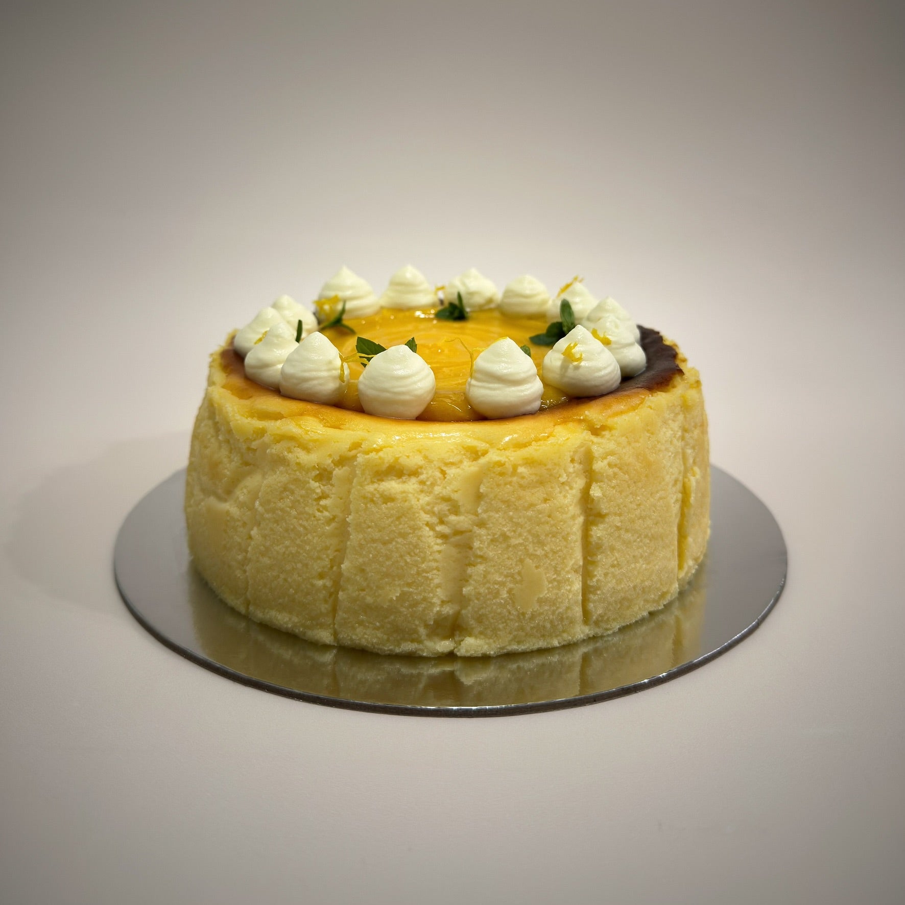 Lemon Basque Cheesecake Liloh Cakery