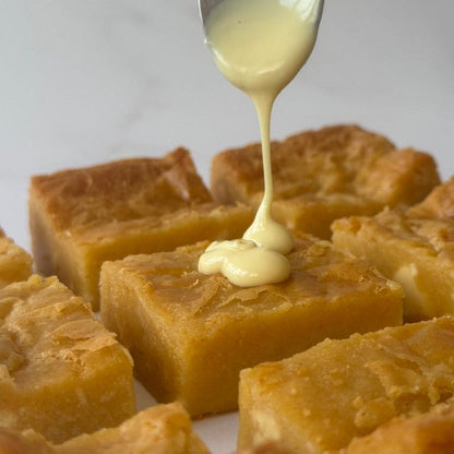 Plain Fudgy Blondies