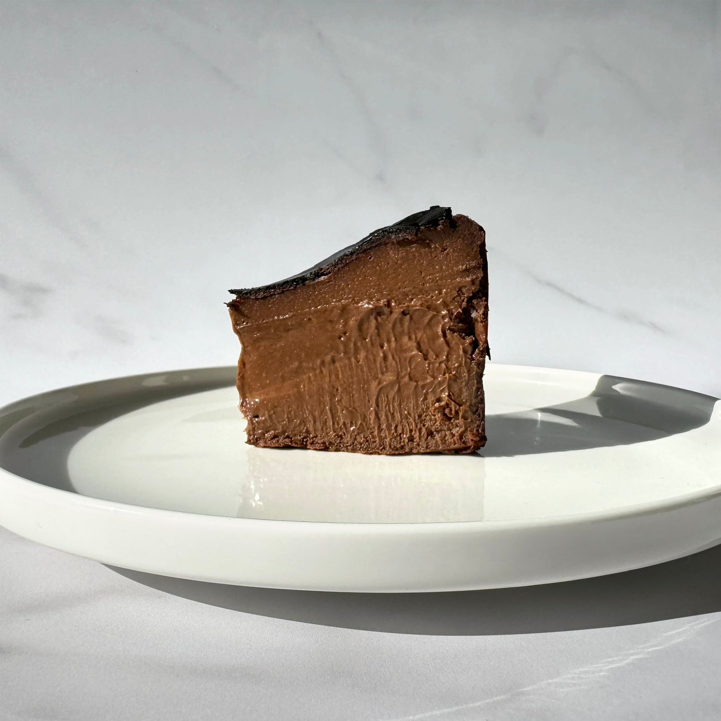 Chocolate Basque Cheesecake