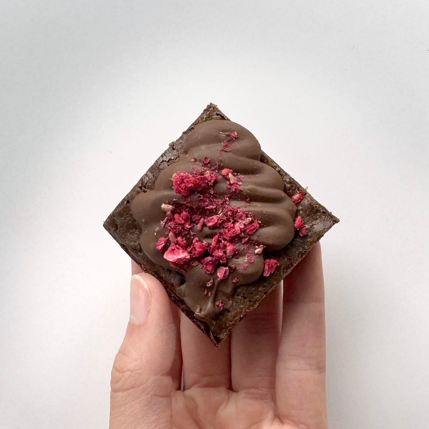 Chocolate Raspberry Fudgy Brownies
