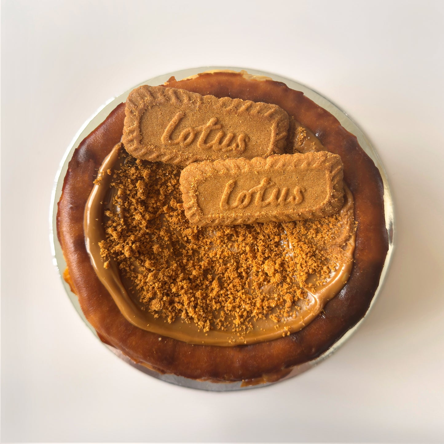 Biscoff Basque Cheesecake