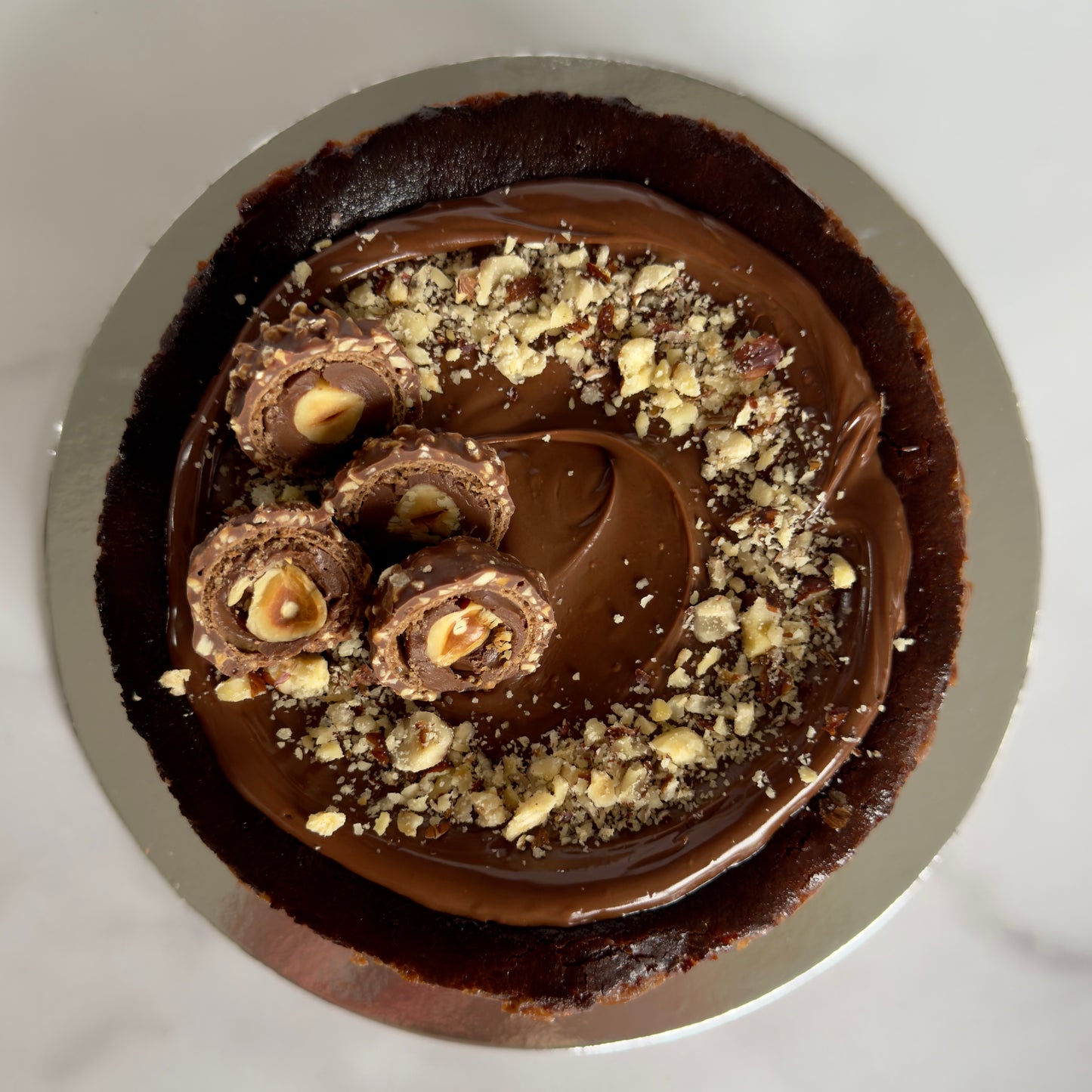 Nutella Basque Cheesecake