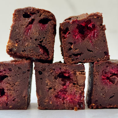Chocolate Raspberry Brownies