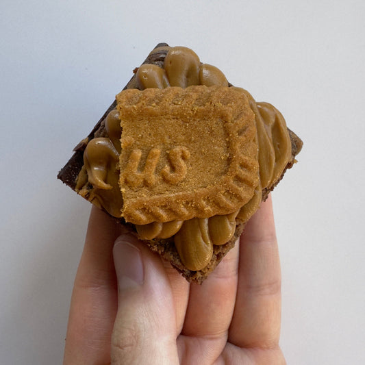 Biscoff Fudgy Brownies