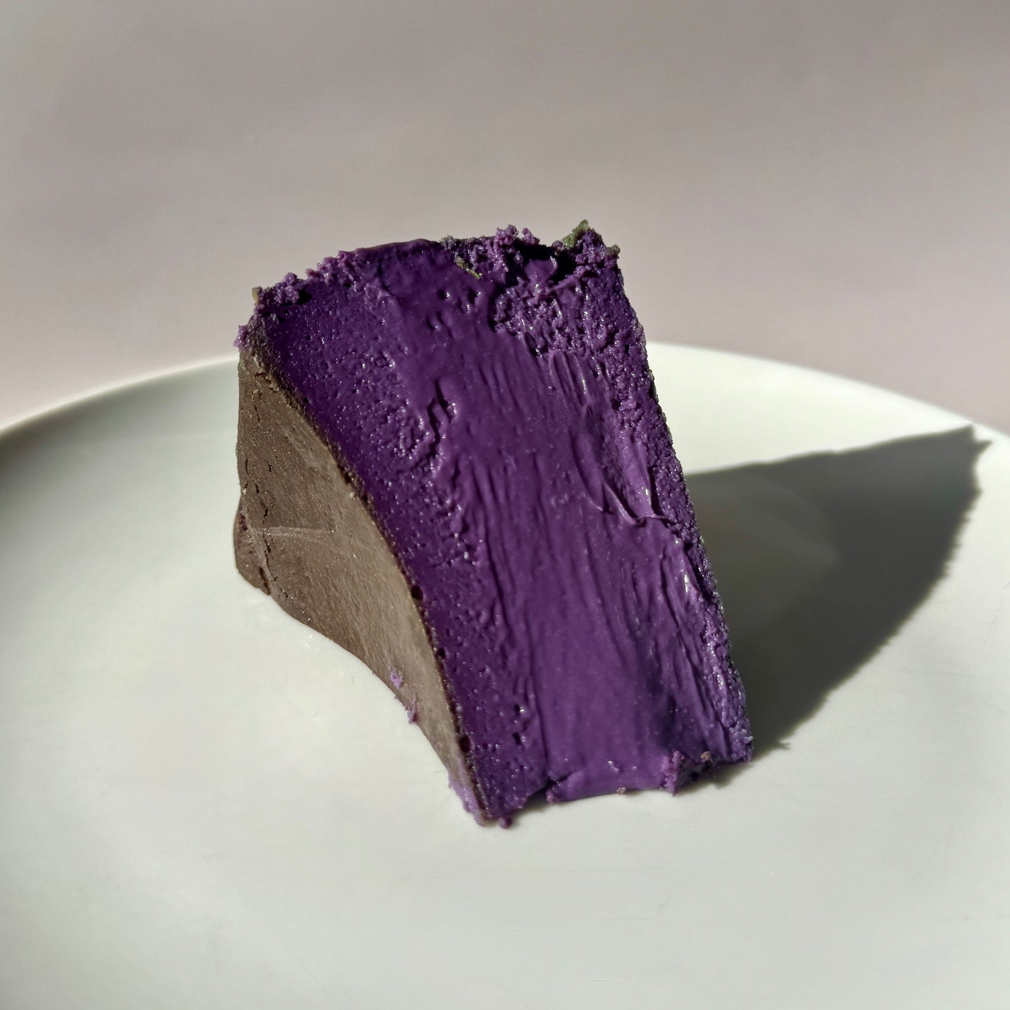 Ube Basque Cheesecake